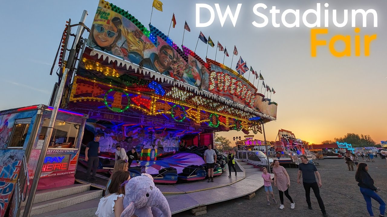 DW Stadium Fun Fair Vlog | Wigan May 2024