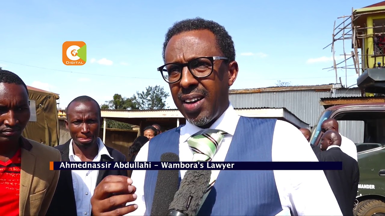 CJ Maraga in war of words with Lawyer AhmedNassir