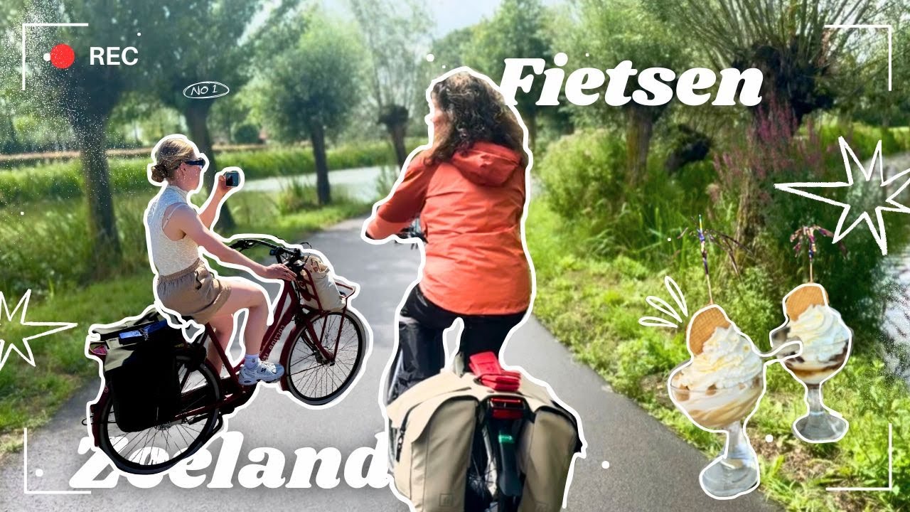 Fietsen naar Zeeland! (ik ben er weer) // Vlog #161