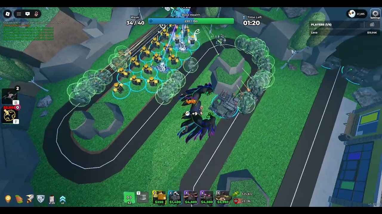 Speed running frost mode | TDS (Roblox) |