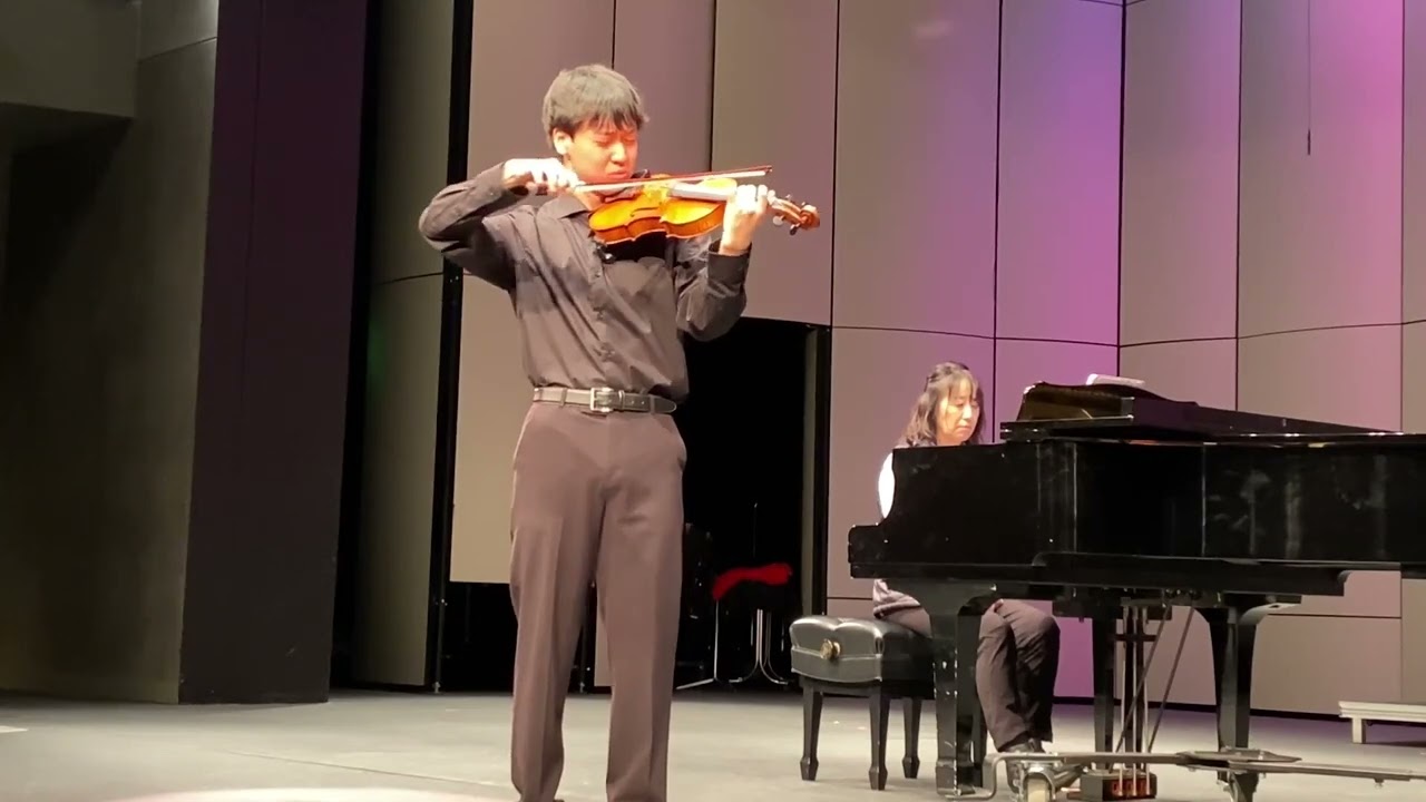 Mendelssohn Violin Concerto, Movement 1 - David Terayama
