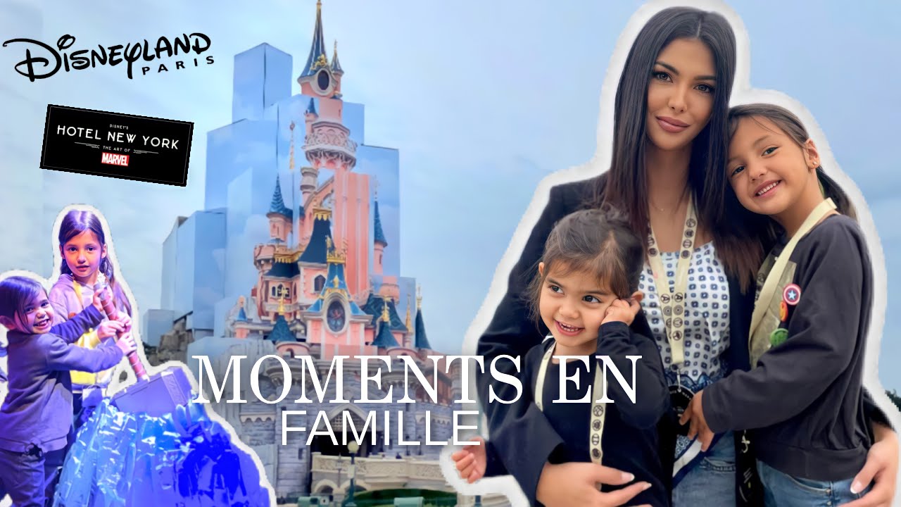 1 WEEK-END à DisneyLand Paris en famille + découverte de l'hôtel New York The Art of Marvel Lisa Ngo