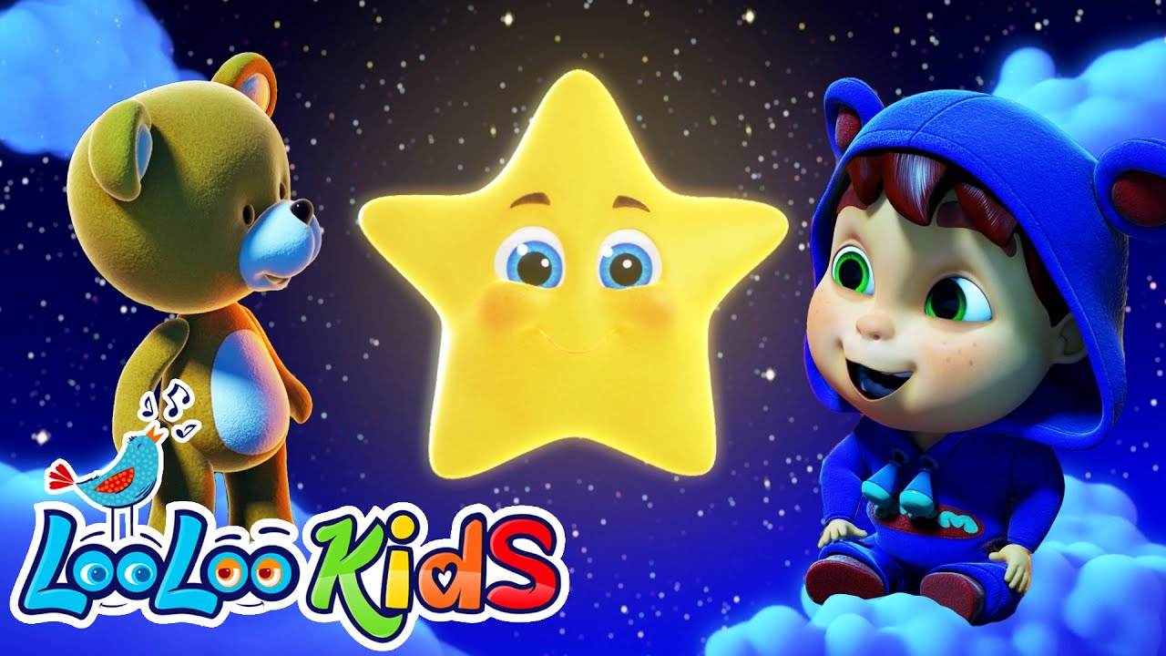 Twinkle Twinkle Little Star and The Wheels on the Bus | more Children's Music | LooLoo Kids