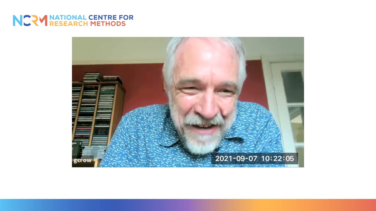 In Conversation Vernon Gayle and Graham Crow &mdash; Research Methods Past, Present and Future
