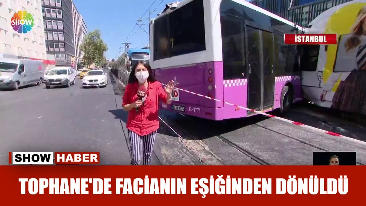 Tophane'de facianın eşiğinden dönüldü!