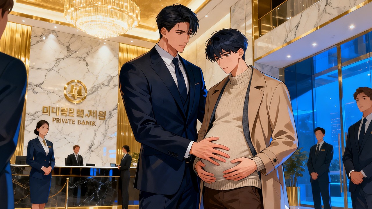 The Private Bank Dismissed a Pregnant Omega in Public—Until the Alpha Chairman Walked In and Locked