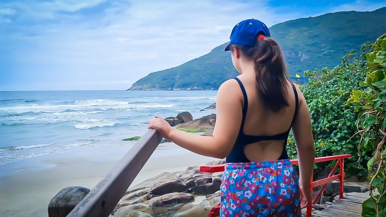 [281] Anna Mel Jan/Fev 26 - Floripa c a Tia Nana