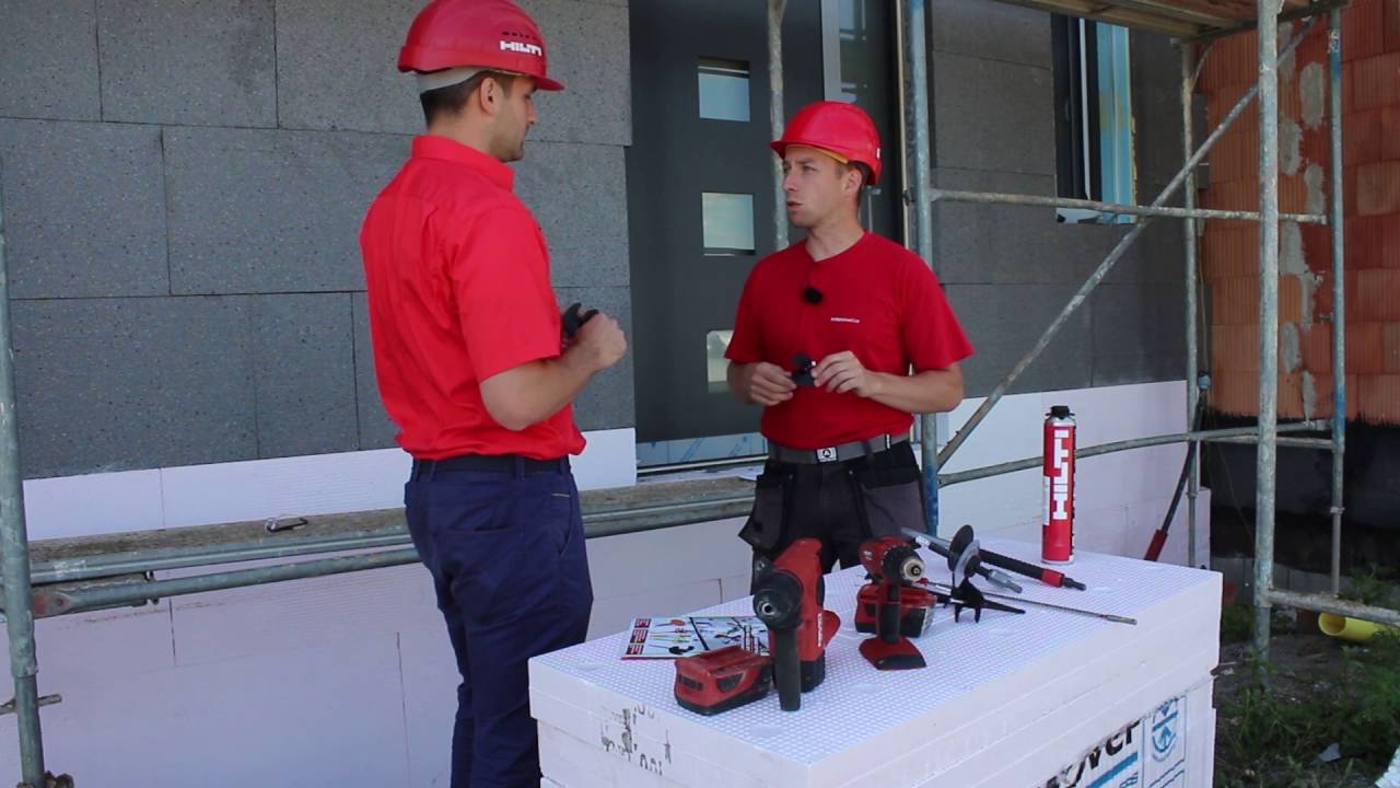 #095 Kotvení polystyrenu zavrtávacími hmoždinkami | Dodavatel: Hilti | Svépomocí ŽIVĚ