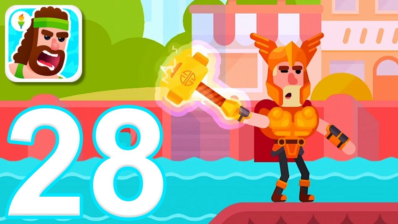 Bowmasters - Gameplay Walkthrough Part 28 - All Characters Upgraded (iOS)