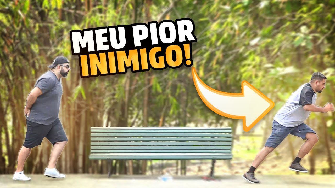 PEGADINHA - ACHANDO O MEU PIOR INIMIGO - VAI PRA CIMA! #DESAFIO 119