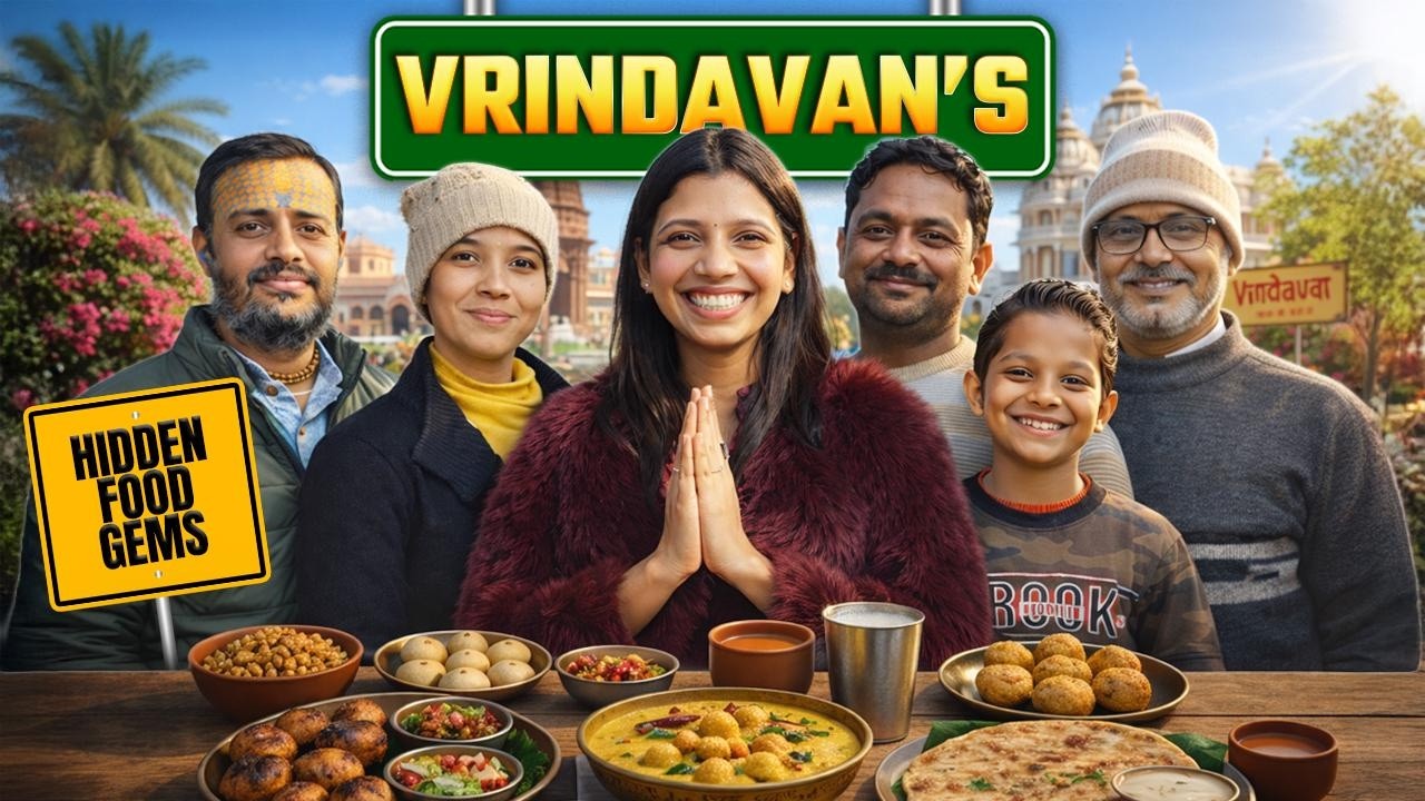 Secret Food Spot in Vrindavan 🤫 | Famous Only Among Locals