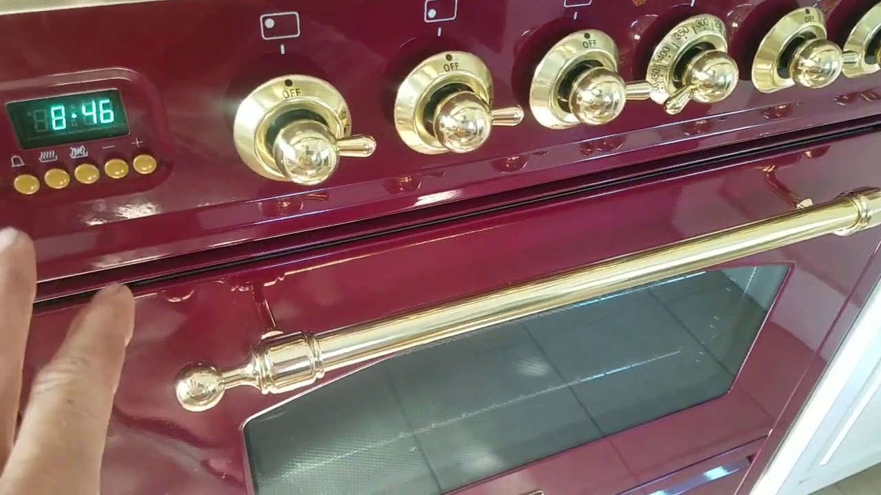 Ilve nostalgie set automatic cook time and basic features