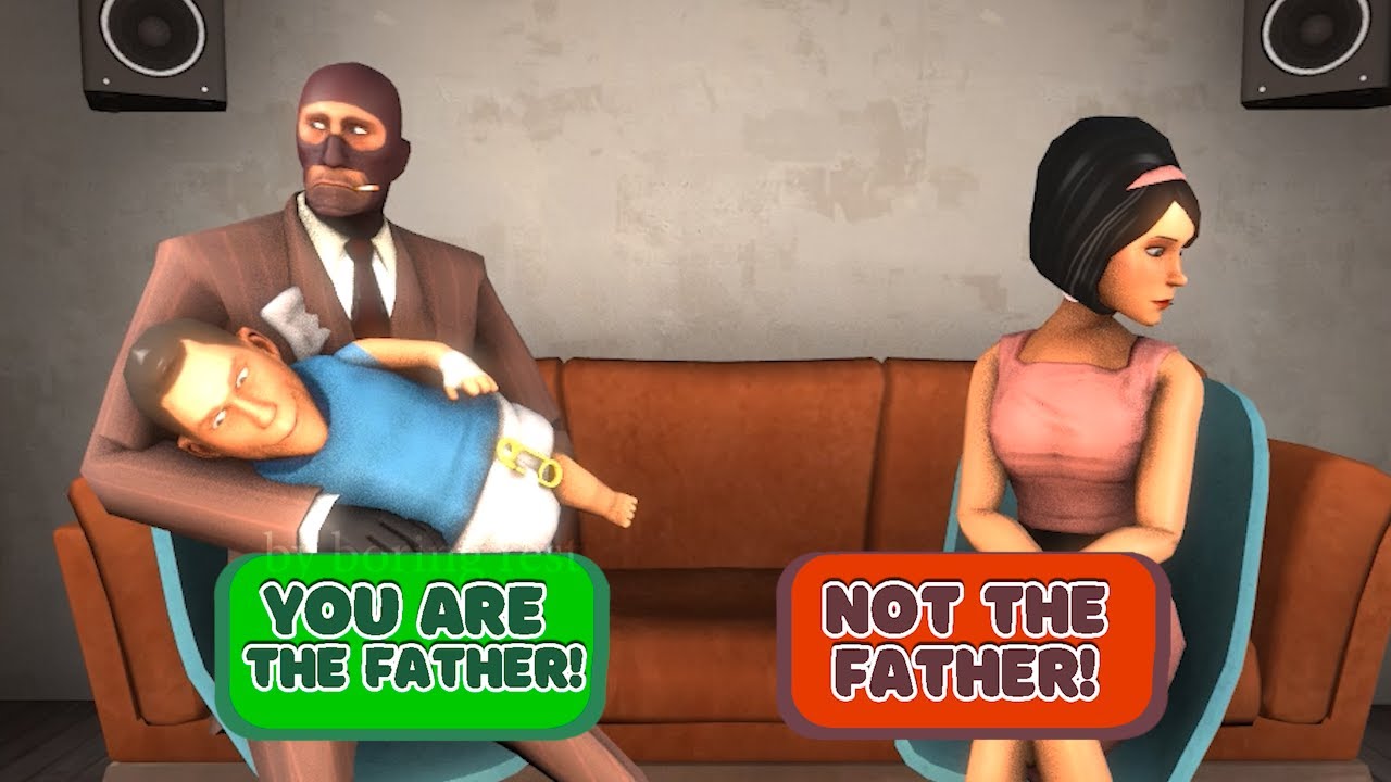 TF2 mobile game ad #1 ( You are not the father )