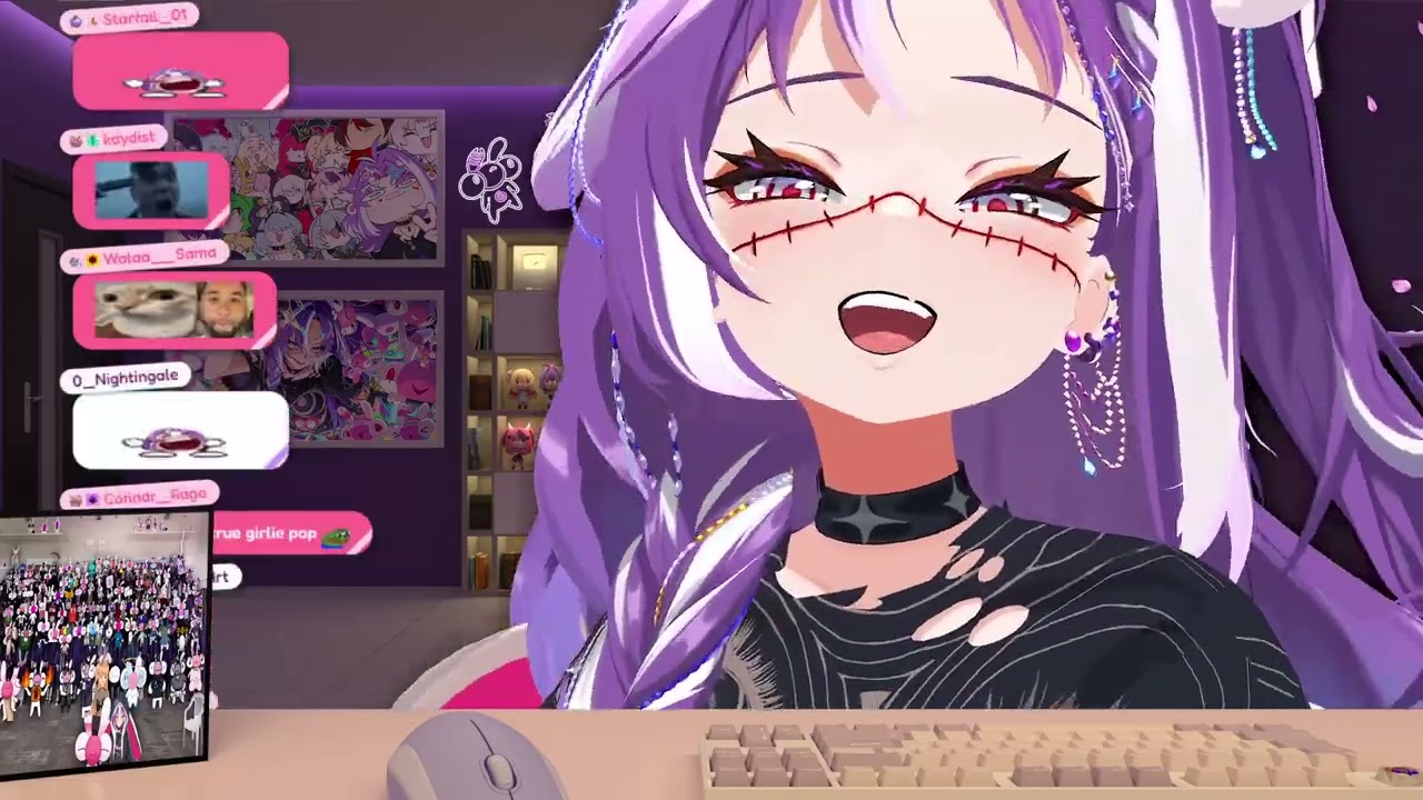 Michi tries to explain herself and accidentally invents the wolves inside her