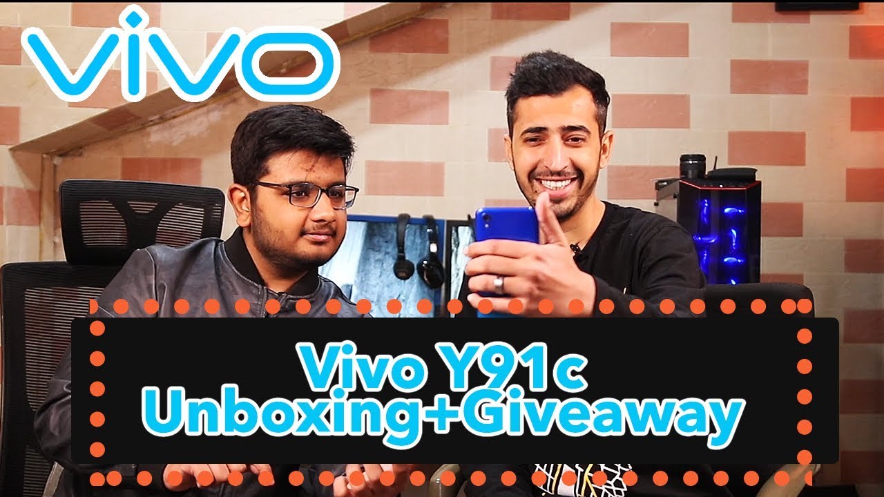 Vivo Y91C Unboxing And Giveaway With Haseeb (Khujlee Family)