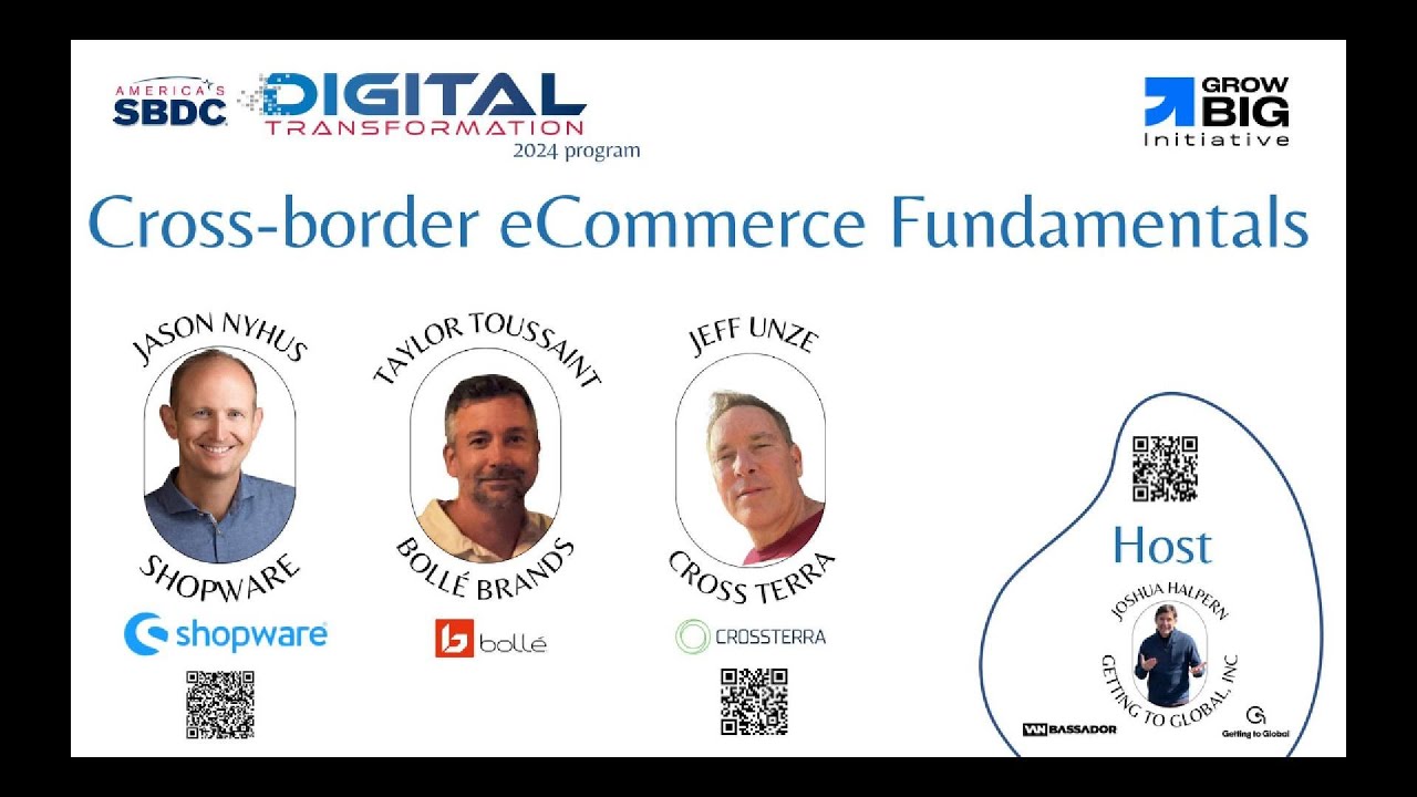 ASBDC 2024 Fundamentals of Cross-border eCommerce