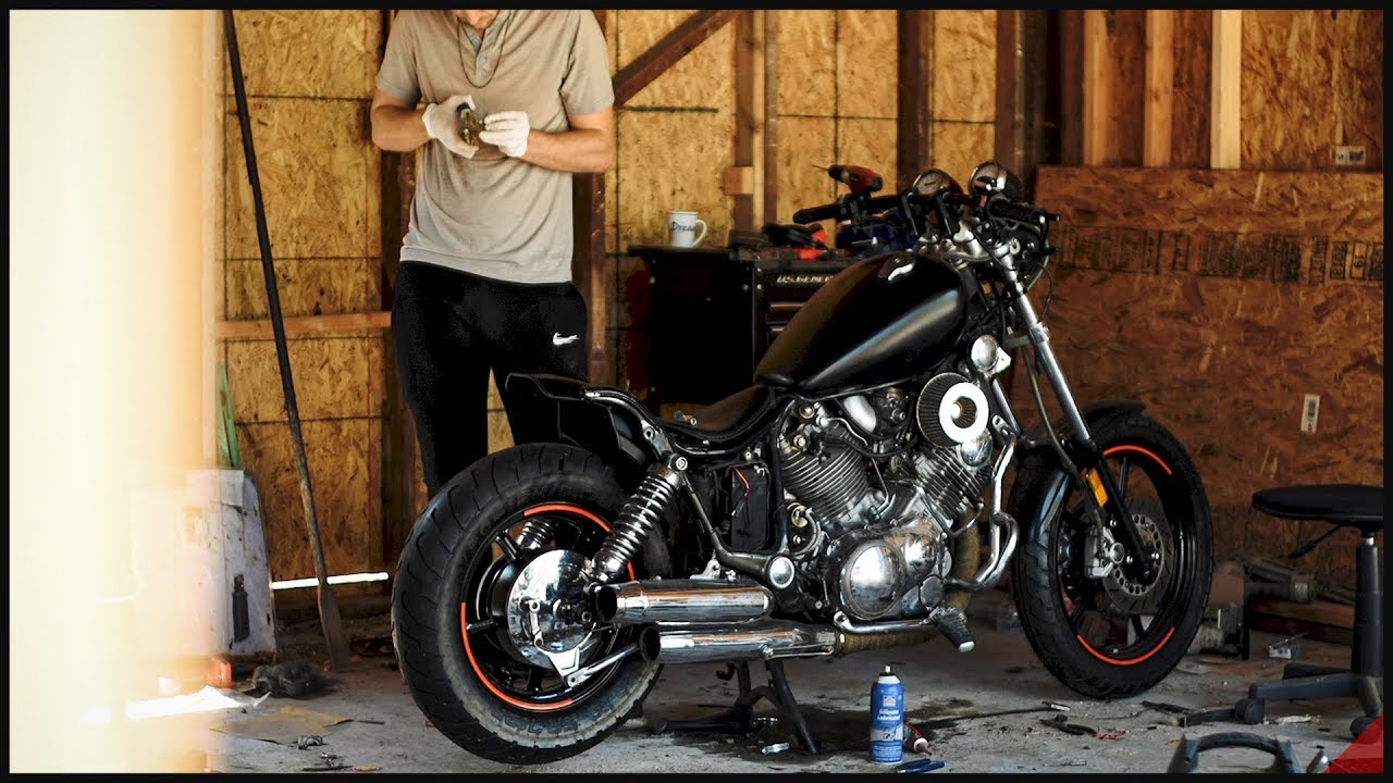 I Built a Bobber in 1 Month | 1990 Yamaha XV1100 Bobber Project