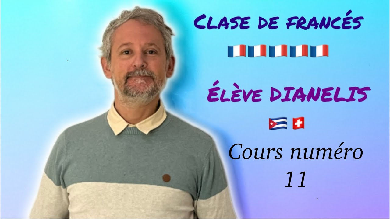 Clase de francés 🇫🇷 en directo. Éleve Dianelis. Traducción de oraciones (11) #clasedefrancés #ibiza 