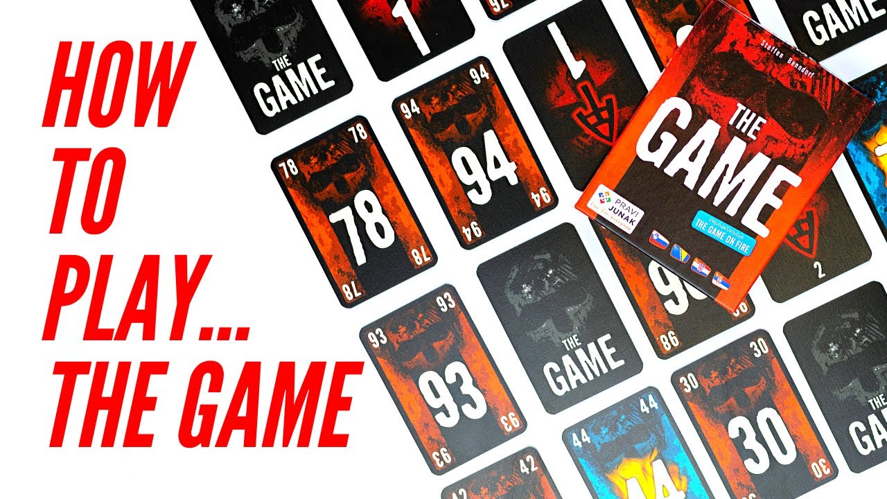 How to play THE GAME