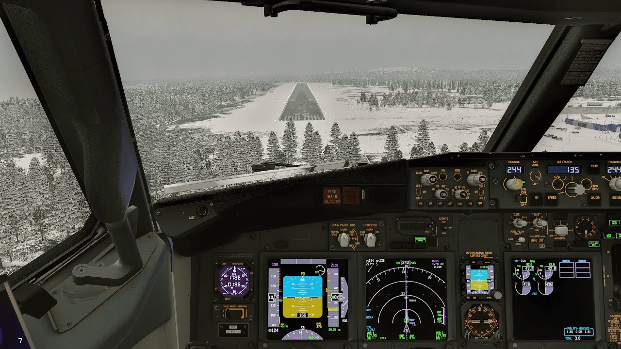 Kuujjuaq Landing | LevelUp B737 | XP12.4.0 Beta