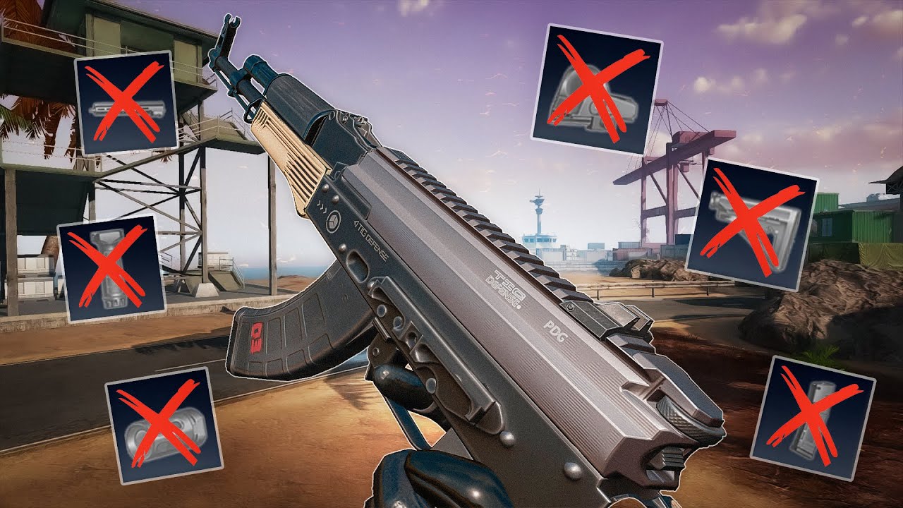 AK47 SEM ACESSÓRIOS & SKIN NO BLOOD STRIKE! ❌ (DESAFIO)