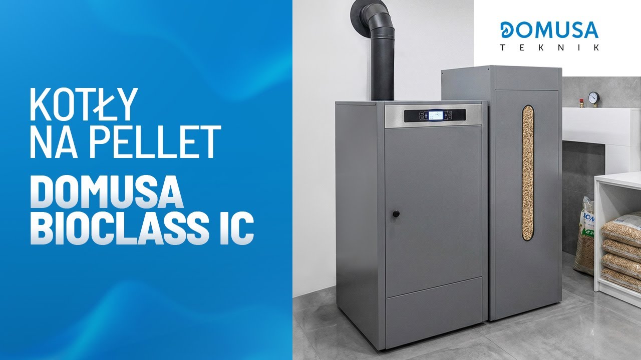 Automatyczny kocioł na pellet Domusa Bioclass IC