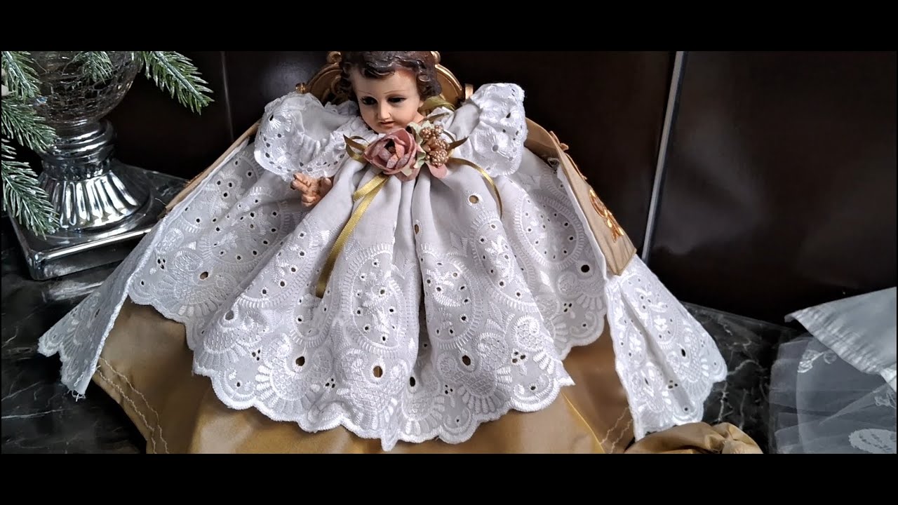 VESTIDO DE NIÑO DIOS EN 20 MINUTOS