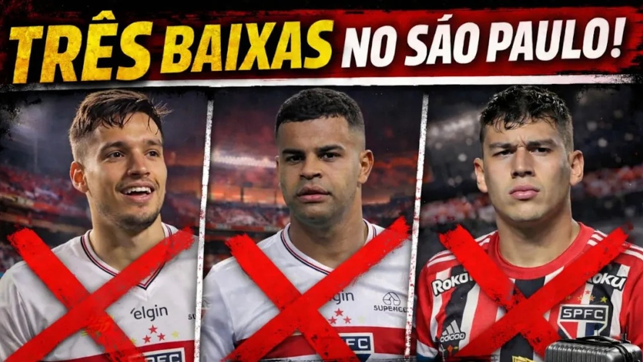 SAÍDA CONFIRMADA NO SPFC