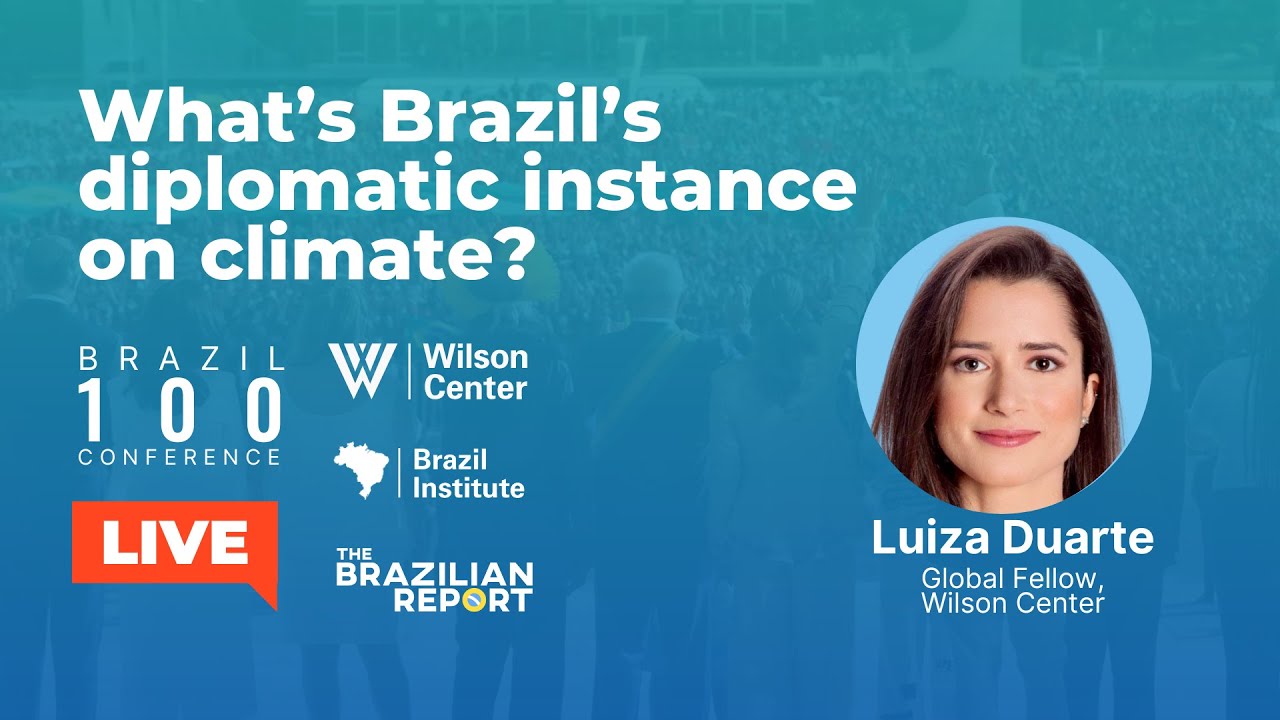 What is Brazil’s diplomatic stance on climate?