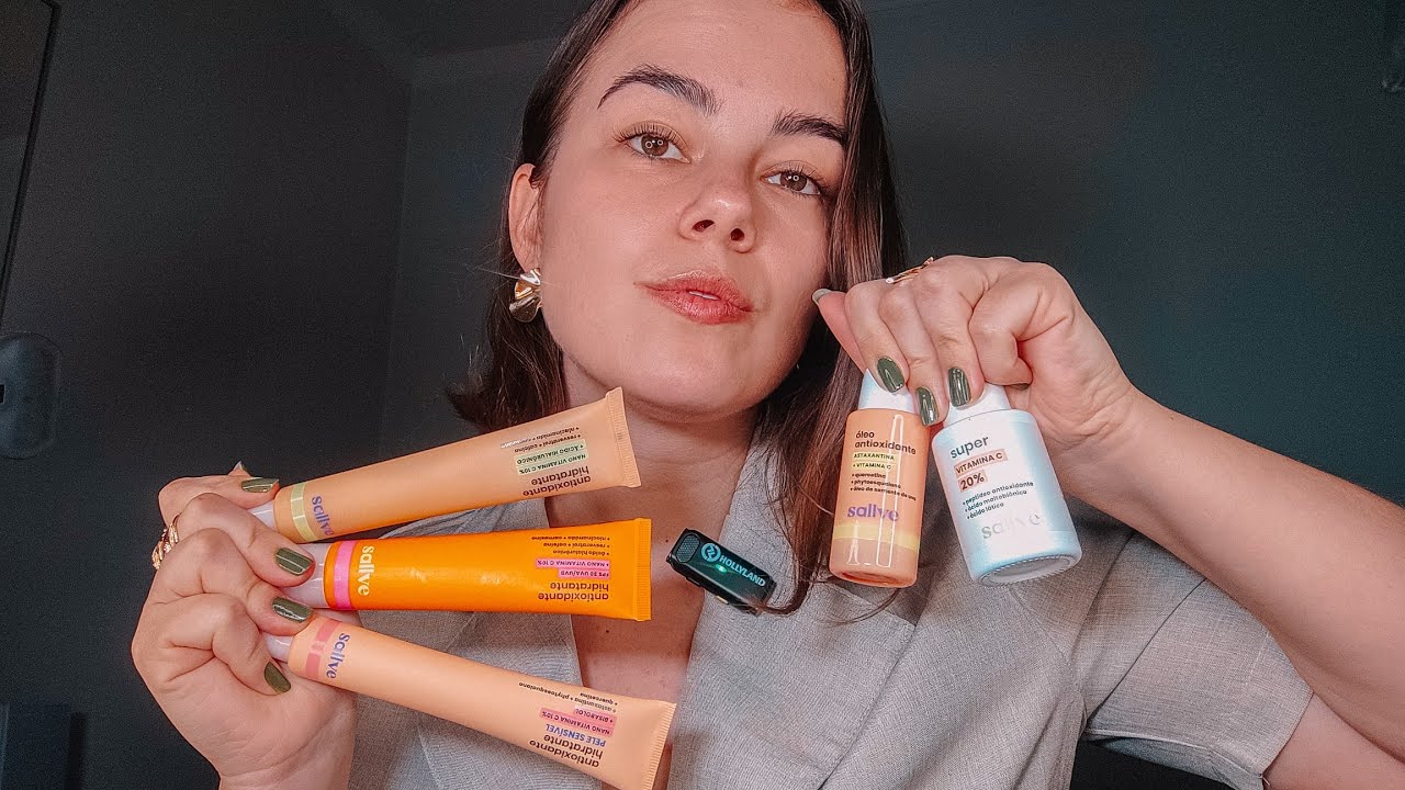 Tour por todos os produtos com Vitamina C da Sallve | 2024