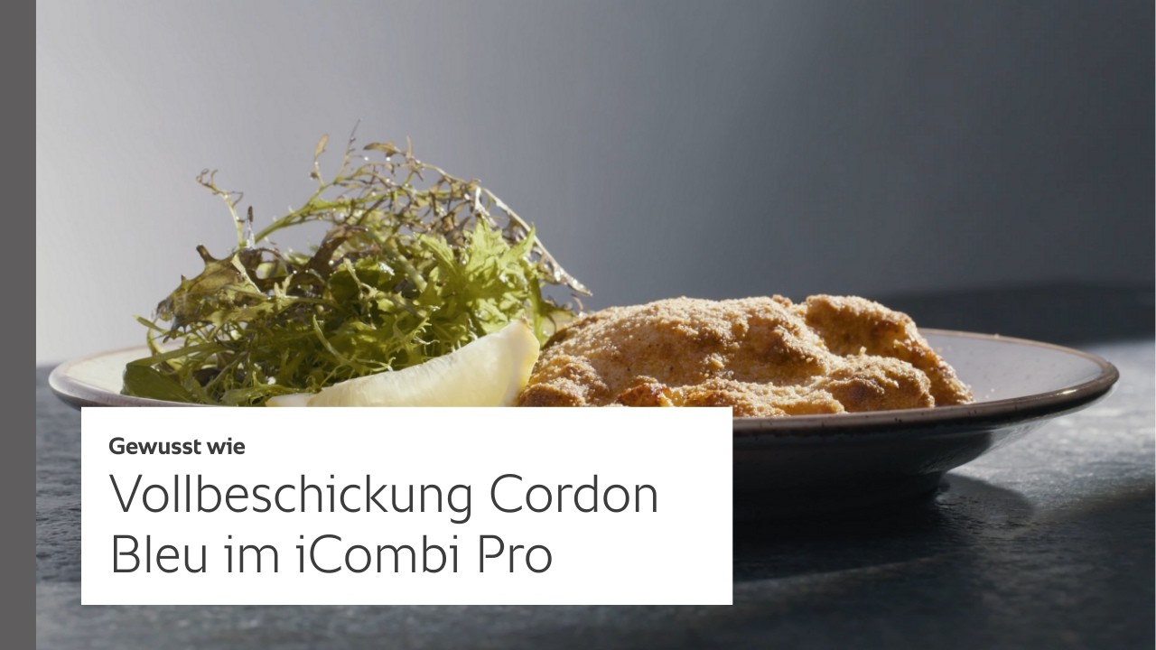 Vollbeschickung Cordon Bleu im iCombi Pro | RATIONAL