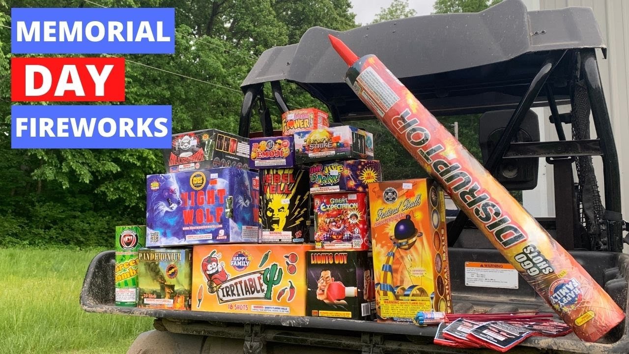 Memorial Day Firework Fun!