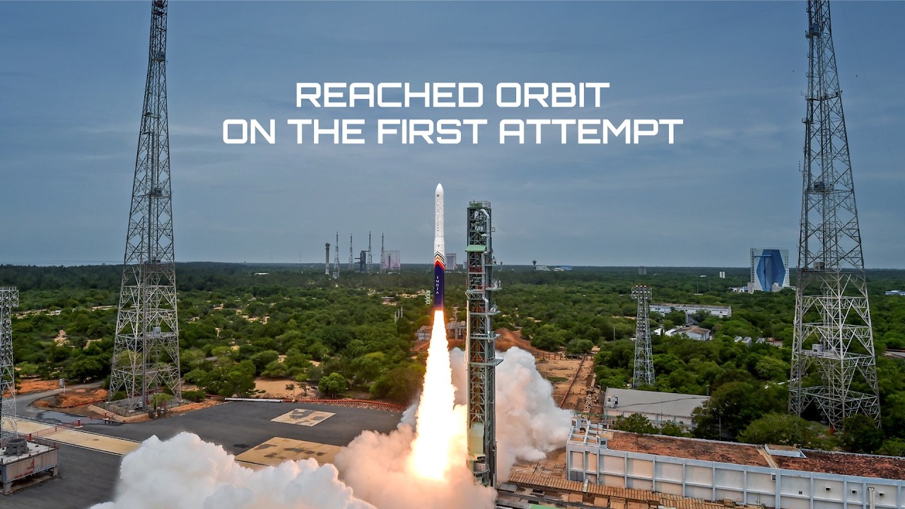 Vikram-1 Reaches Orbit &mdash; Mission Aagaman Launch Highlights | Skyroot Aerospace