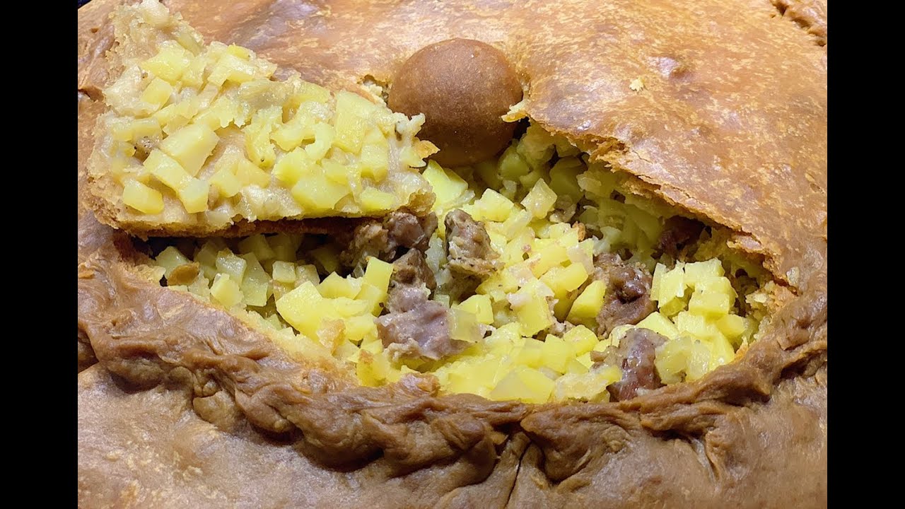 ЗУР БЭЛЕШ ИЗ ГУСЯ! ТАТАРСКАЯ НАЦИОНАЛЬНАЯ КУХНЯ! Пирог с мясом и картошкой!