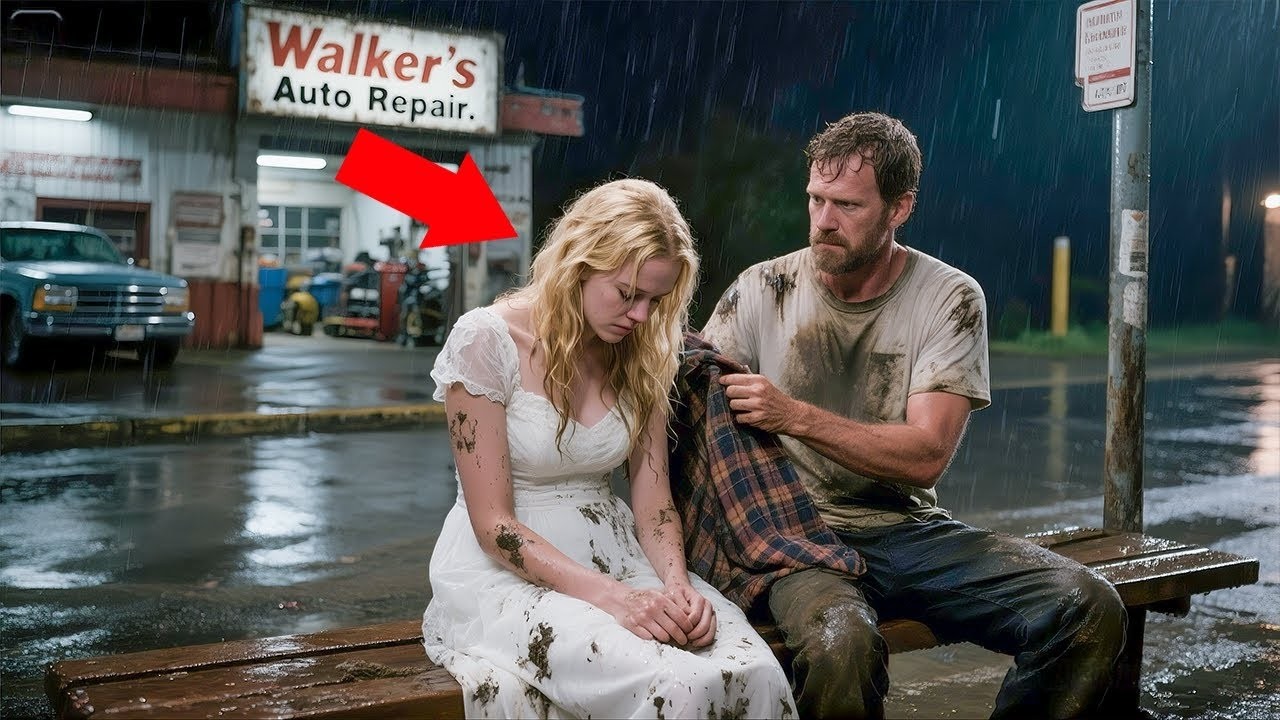 Poor Mechanic Finds a Rejected Bride In The Rain—And Helps Her Finish the Wedding She Never