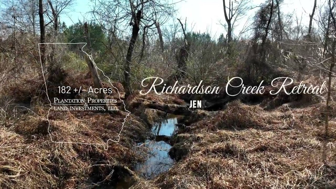 Richardson Creek Retreat - 182± Acres in Jenkins County, GA