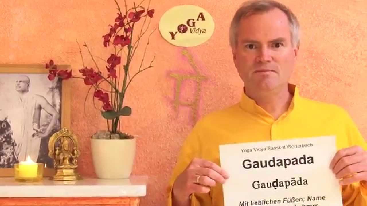 Gaudapada - Vedantalehrer - Sanskritlexikon