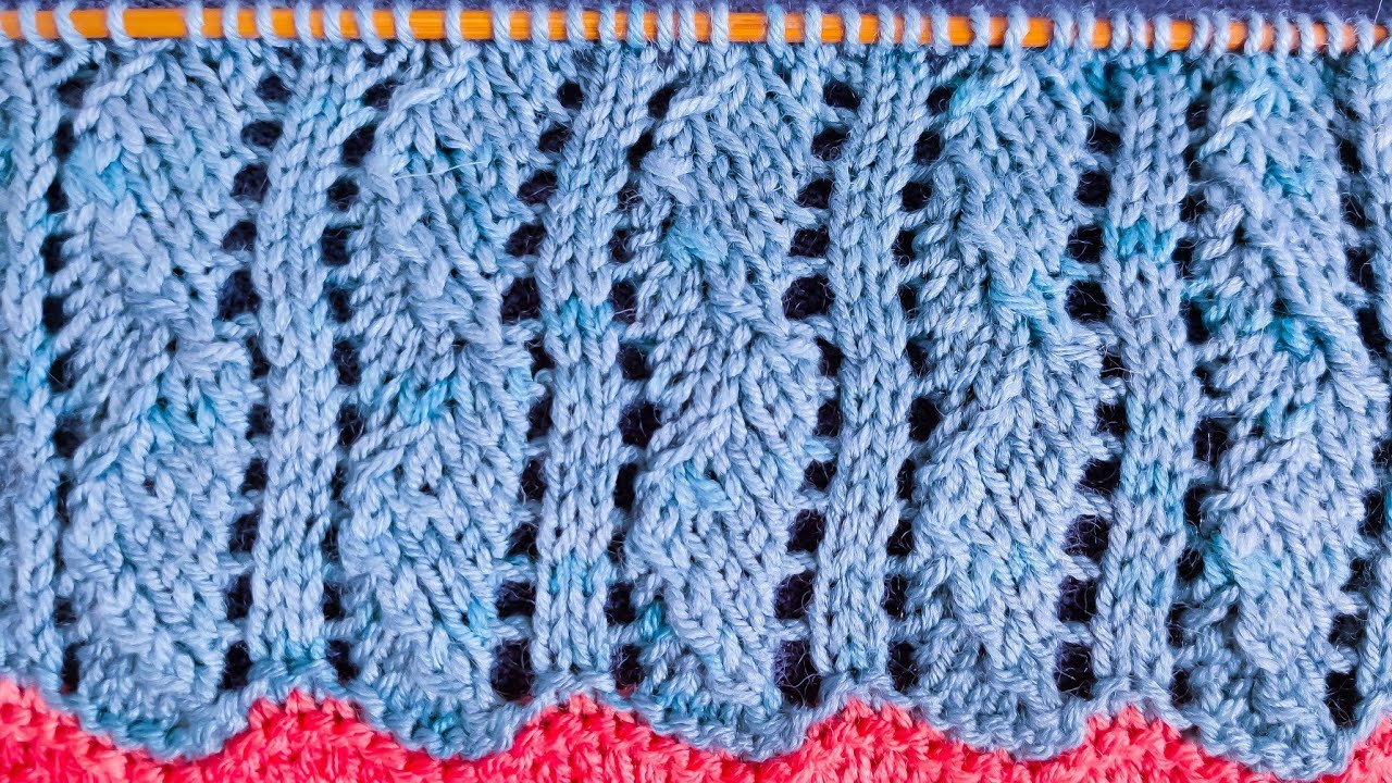 Free Lace Rectangle Pattern Knitalong 23