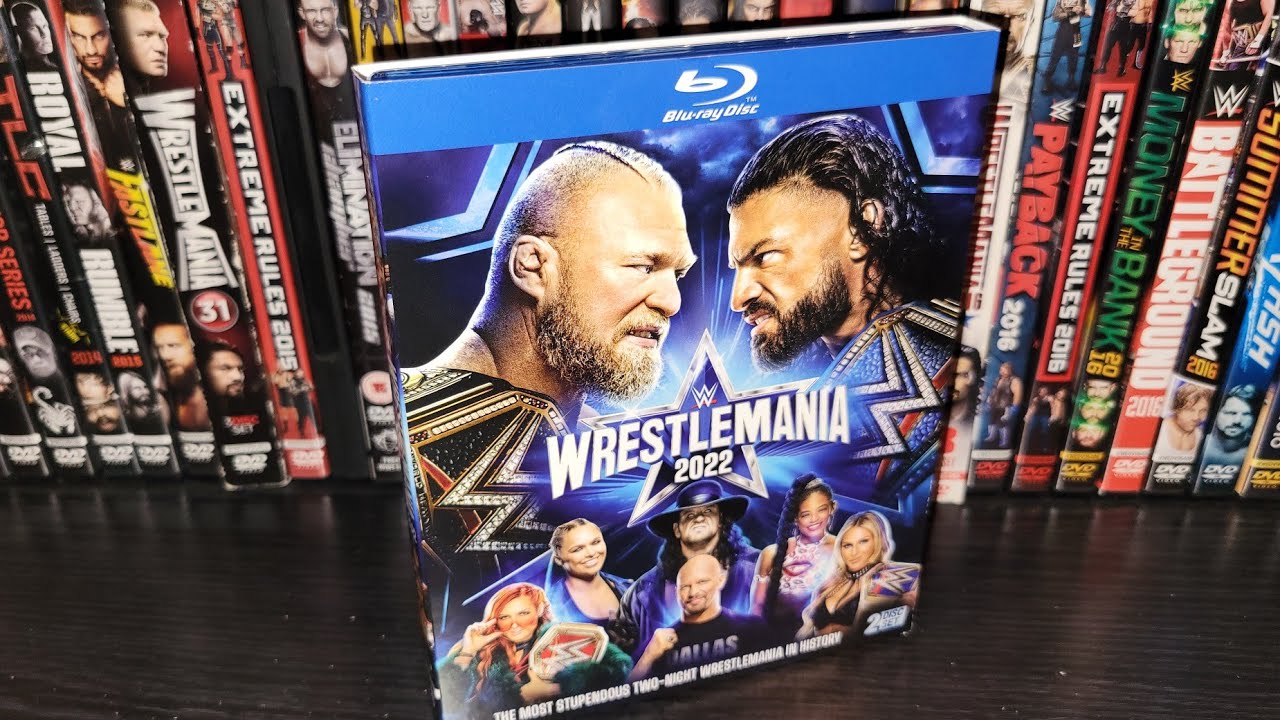 WWE WrestleMania 38 Blu Ray Review & Match Listing