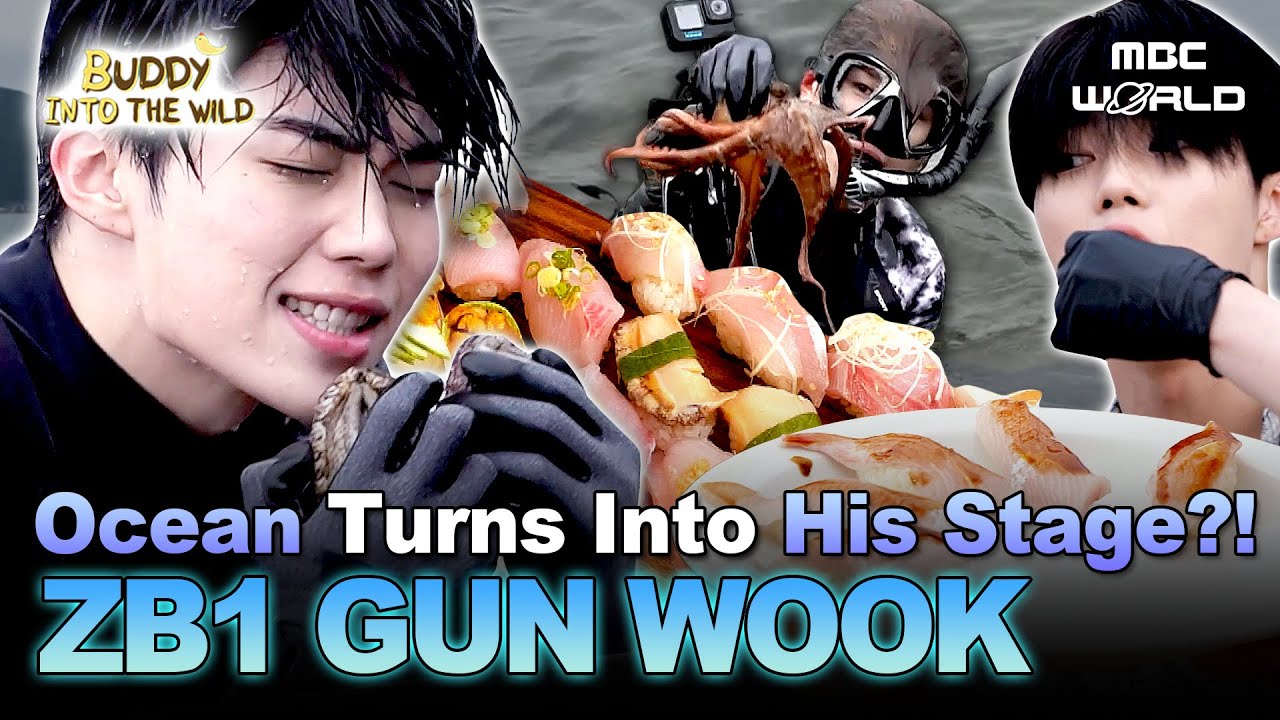 [Sub] Octopus by Hand?! ZB1 Gunwook Feasts on Sushi #zerobaseone #doctordoctor #boysplanet