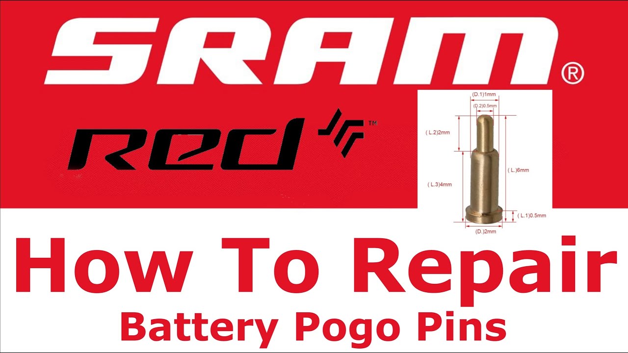 How To Repair  SRAM RED eTap AXS - Broken Battery Pogo Pins