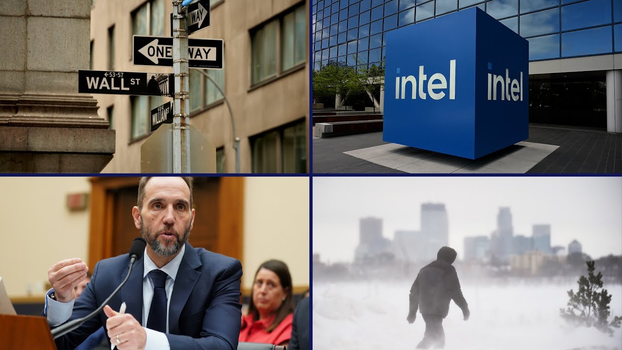 Bloomberg News Now: Stocks Close Higher, Intel Slides on 1Q Miss, More