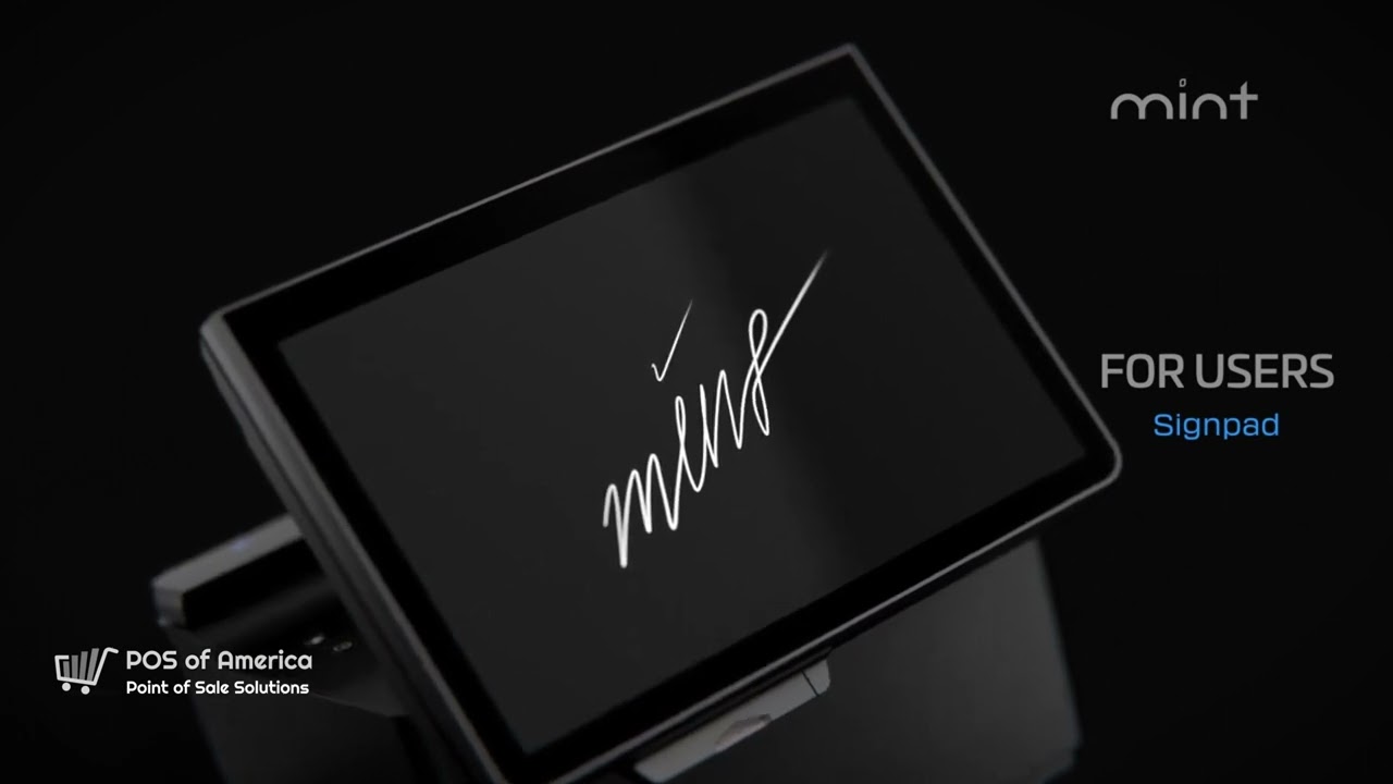 POSBANK Mint ALL-IN-ONE COMPACT POS J6412 10.1