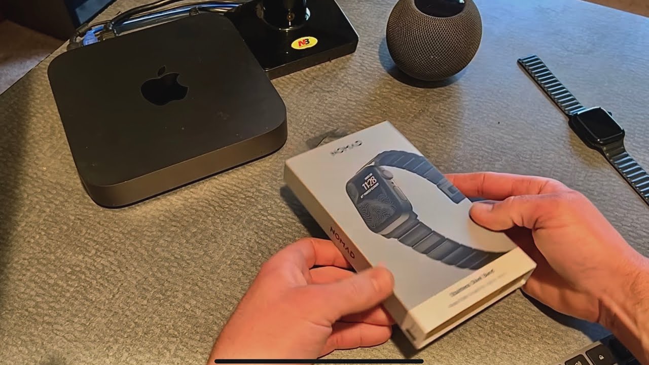 Apple Watch Series 7 45MM - Nomad Stainless Steel Band V2 Graphite