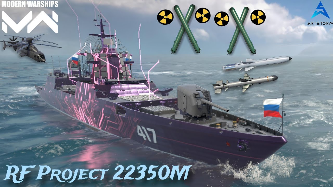 Modern Warships | RF Project 22350M | Close Combat Okay
