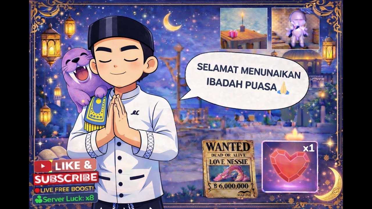🔴D3 RAMADHAN!! MASIH BELUM 1/6M!! FISH IT-ROBLOX