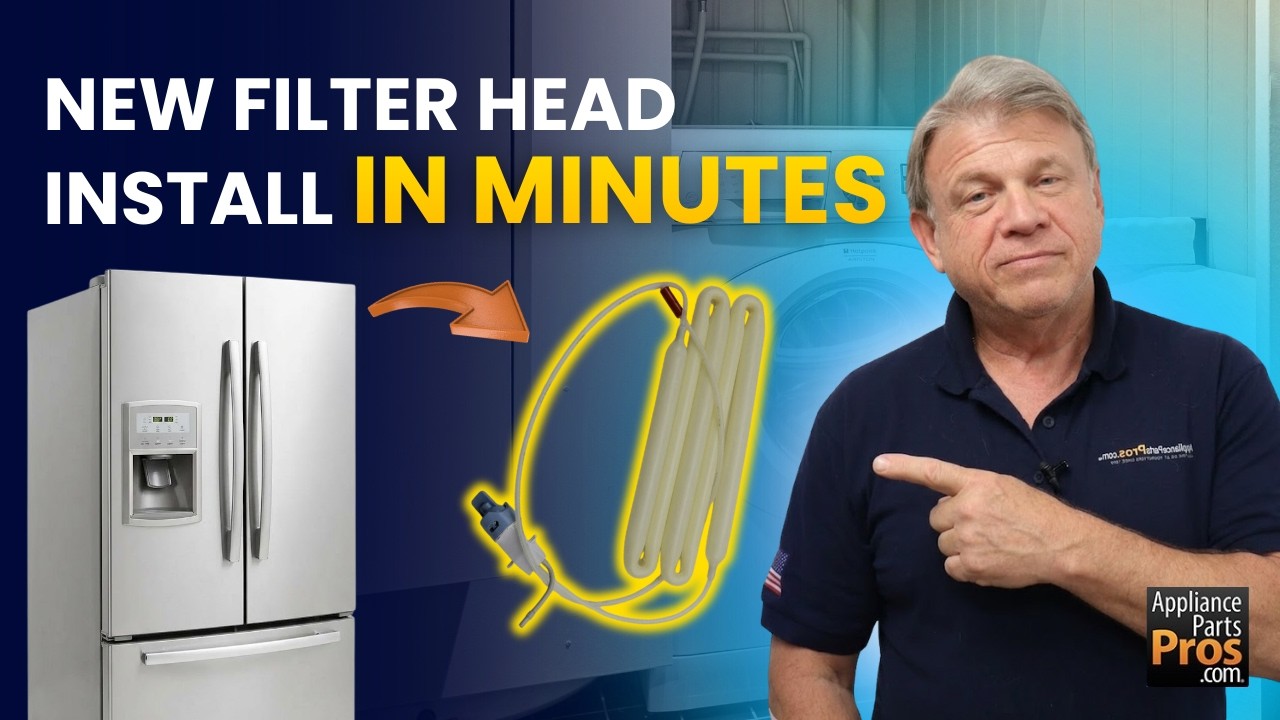 How To: Whirlpool/KitchenAid/Maytag Water Tank and Filter Head Assembly WP12956202