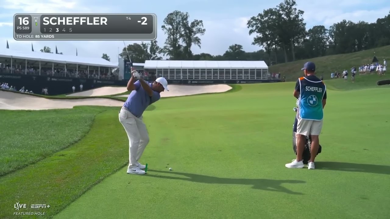 Scottie Scheffler Golf Swing in Slow Motion | BMW Championship 2025 Round 1 PGA Tour Analysis