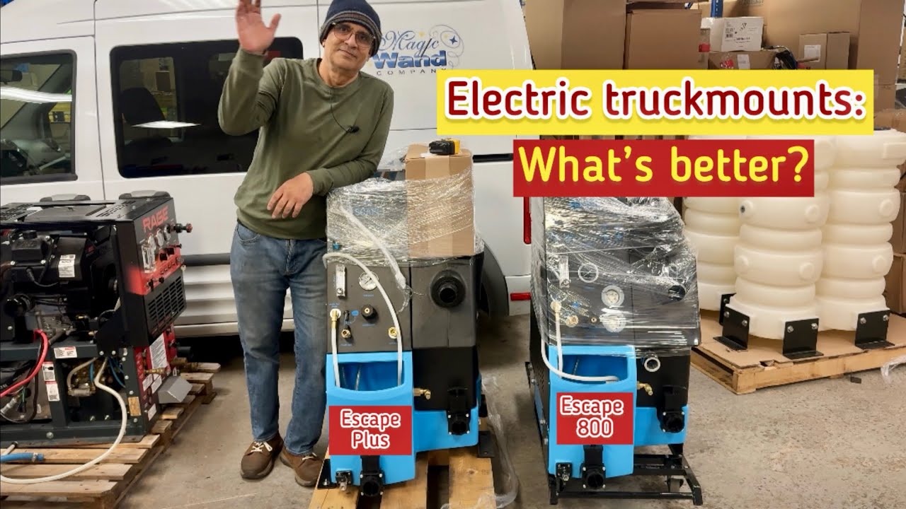 Сравнение Mytee Escape Plus и Mytee Escape 800: в чём разница? ETM Electric Truckmount