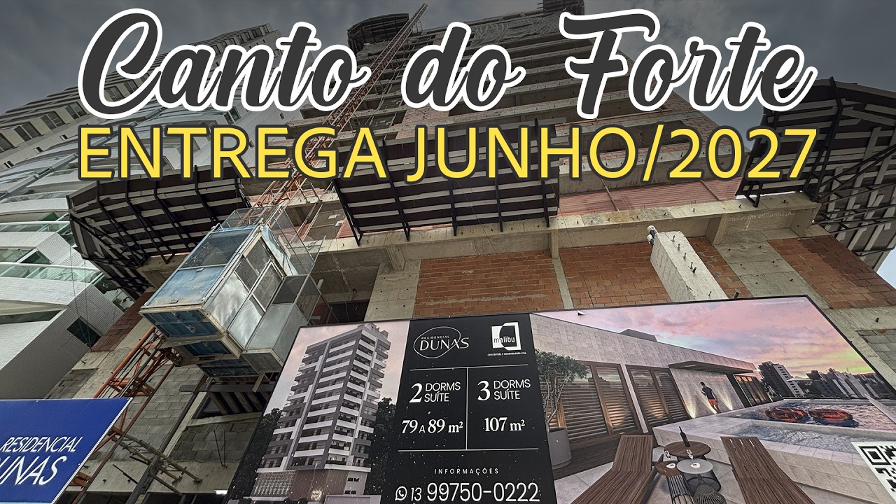 Residencial DUNAS, na melhor localização do Canto do Forte, em Praia Grande/SP
